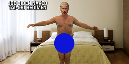Not to be outdone by Paul Ryan, Joe Biden shows off his 