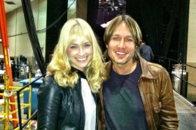 Beth Behrs at the ACMs