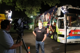 Buzz Bus at Minnesota State Fair