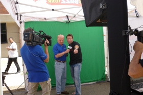 CBS Buzz Tour Rides into Motor City