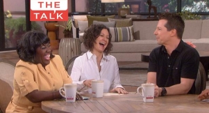 Video: Sean Hayes "Tables" The Talk!