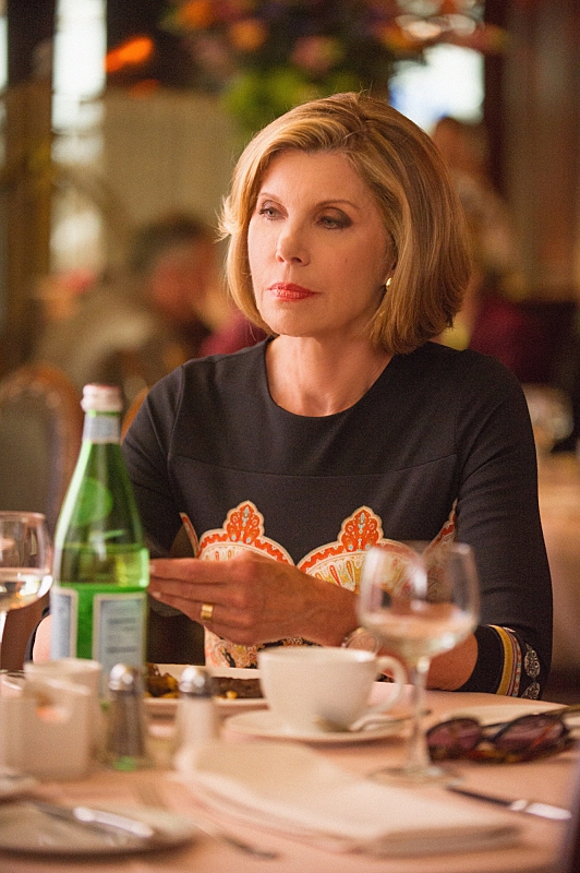 Diane Lockhart in "The Line" - S6E1