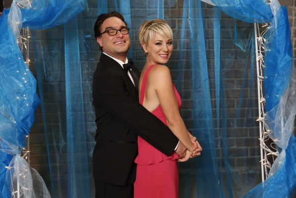 Penny y Leonard disfrutan de una relación cómplice y sólida en esta octava temporada. Fuente: cbs.com/shows/big_bang_theory.