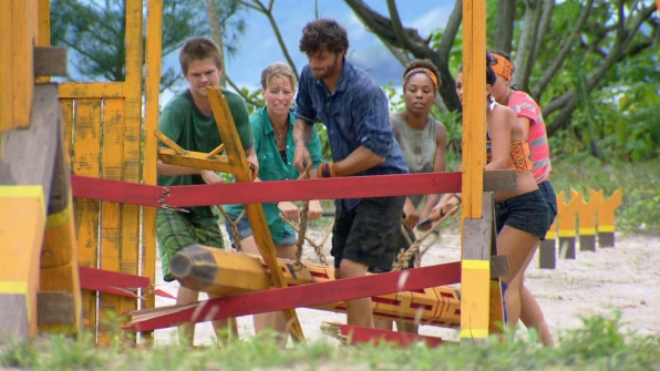 Immunity challenge in Season 28 Episode 4