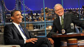 Presidential Late Show Visit