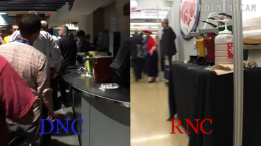 The Colbert Condiment Cam: RNC Vs. DNC